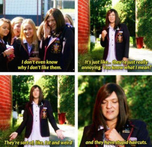 ... for this image include: bitch, funny, jamie, quote and ja'mie king