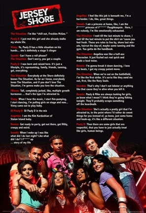 Jersey Shore Quotes Reality TV Poster