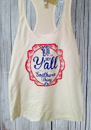 Hey Y'all It's A Southern Thing | Southern Sayings | Shop Football ...