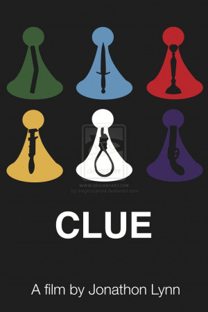 Clue Movie Poster by thegrassynoel
