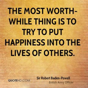 Sir Robert Baden-Powell Top Quotes