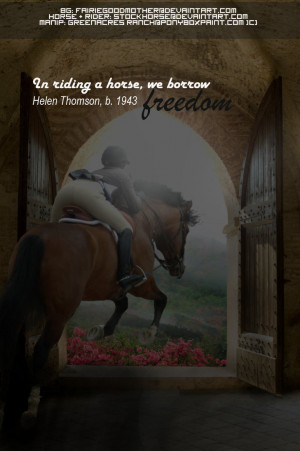 Horse Quote by Pepemyhorsey