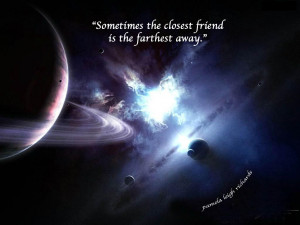 Quote About Space and Galaxies