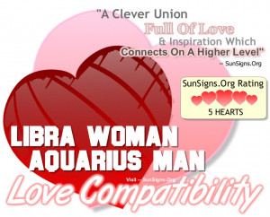Libra Woman Aquarius Man A Clever Union Full Of Love And Inspiration ...