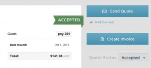 New feature: convert quotes into invoices