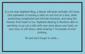 That describes it perfectly! And they say dancing isn't a sport...