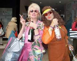 to view clip from absolutely fabulous click here and here