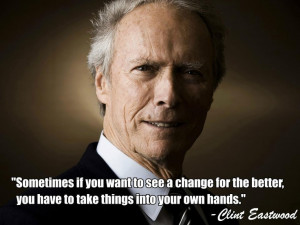 Conservatives have (swoon) CLINT EASTWOOD! Liberals have (fat idiot ...