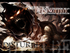 Divide Disturbed Wallpaper...