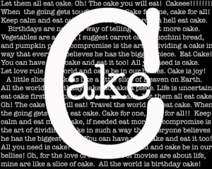 LIke Mo's Fine Foods famous chocolate morte cake, for example ...