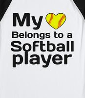 Softball Boyfriend T-Shirt - Softball Boyfriend T-Shirt
