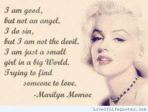 Quotes About Love And Life By Marilyn Monroe Photos Photos