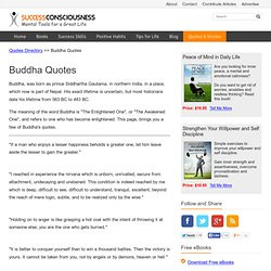 Quotes, Sayings and Words of Wisdom. Quotes Directory >> Buddha Quotes ...