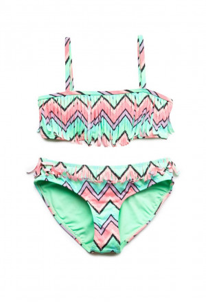 twopiec swimsuits fringes two piece festivals fringes swimsuits kids ...