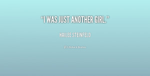 Just Another Girl Quotes