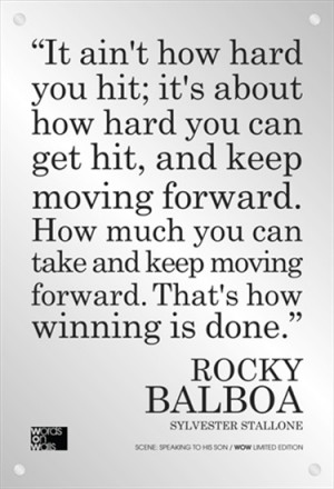 ... Quotes, Winner Quotes, Favorite Quotes, Rocky Movie Quotes, Moving