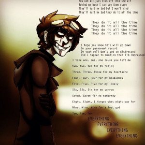 Ticci Toby poem :( he shouldn't have been left alone. I woulda been ...