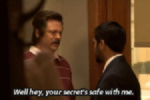 aziz ansari, funny, nick offerman, parks and rec, parks and rec gif