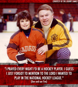 Don Cherry when he was coach of the Boston Bruins in the 1970s. Find ...