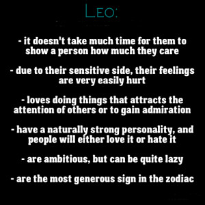 Displaying (17) Gallery Images For Leo Quotes...