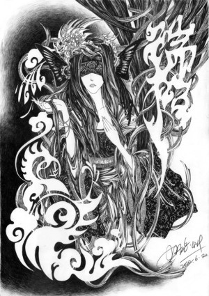 Detailed Pen Andamp Ink Drawings