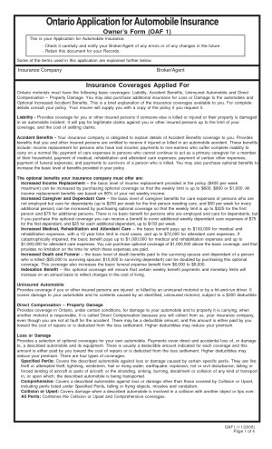 Ontario Auto Insurance Companies