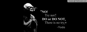 Yoda Quote Cover