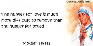 Famous quotes reflections aphorisms - Quotes About Love - The hunger ...