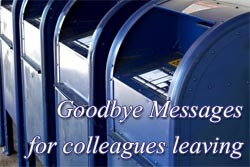 thematizing.comGoodbye message to colleague or coworker leaving