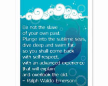 - Dive Deep - Ralph Waldo Emerson quote inspirational motivational ...