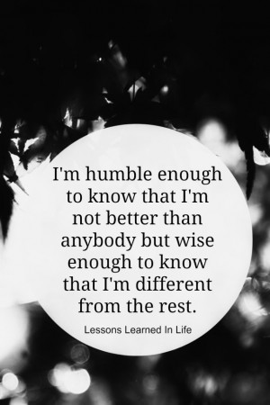 Being Humble Quotes Life Lesson About