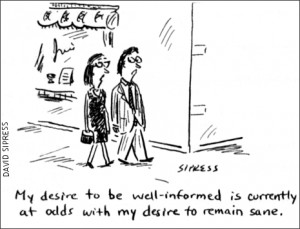 Cartoon by David Sipress.