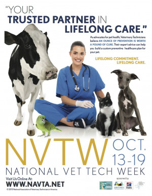 It’s National Veterinary Technician Week!