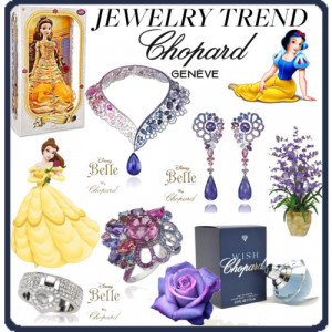 Jewelry Trend - Disney Belle by Chopard - Polyvore