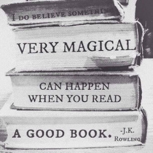 Magical quote by J. K. Rowling :)