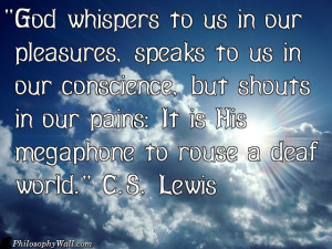 God whispers - philosophy
