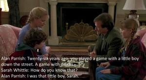 From our childhood show Jumanji: