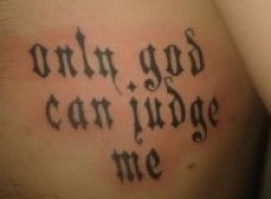 Tattoo Ideas: Quotes on Religions, God, Faith