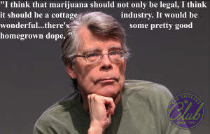 Weed Quote Wednesday: Stephen King