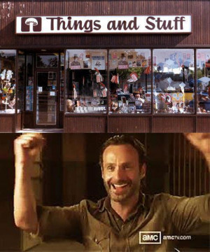 Rick Grimes things and stuff meme - The Walking Dead
