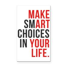 Smart quote Rectangle Car Magnet for