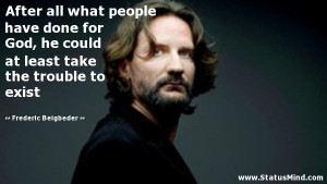 Just in terms of allocation of time resources, religion is not very ...