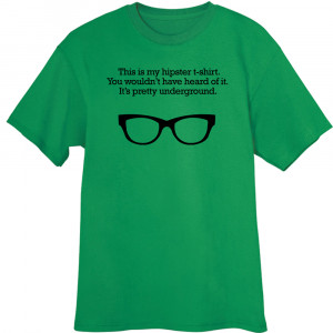 Details about Funny Hipster design and quote Novelty T Shirt