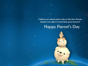 Meaningful Happy Parents Day 2015 Wishes Quotes