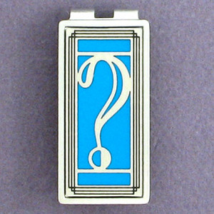 Question Mark Money Clip Click To Personalize