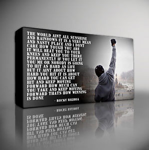 ROCKY-BALBOA-QUOTE-PREMIUM-GICLEE-CANVAS-ART-CHOOSE-YOUR-SIZE-COLOUR