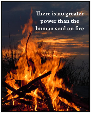 Human Soul On Fire