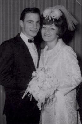 The real Henry and Karen getting married, 1965. While the clothes may ...