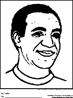 Bill Cosby Coloring Pages Black History Month