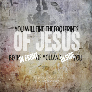 Charles Stanley Quote – Footprints of Jesus